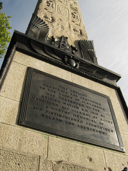 Cleopatra's Needle London 8