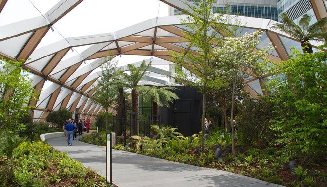 Crossrail Place Roof Garden