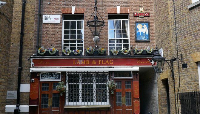 Lamb and Flag