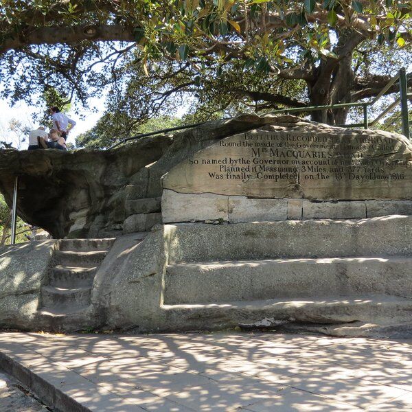 Mrs Macquarie’s Chair