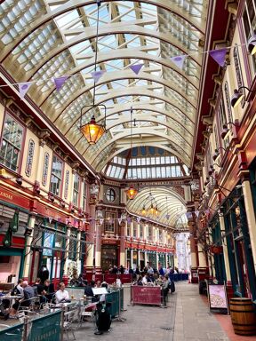 London's 14th century market, hidden in the City of Londonh