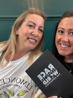 Nic and Trace Chicago escape room