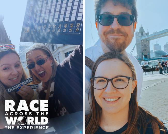 Discover new sights on the race experience.