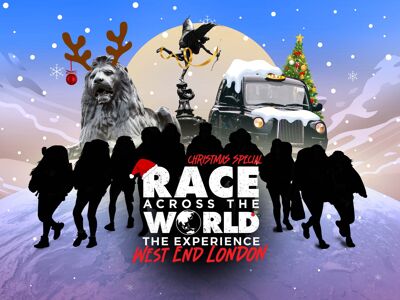 Race Across the World Experience through the West End's Christmas lights
